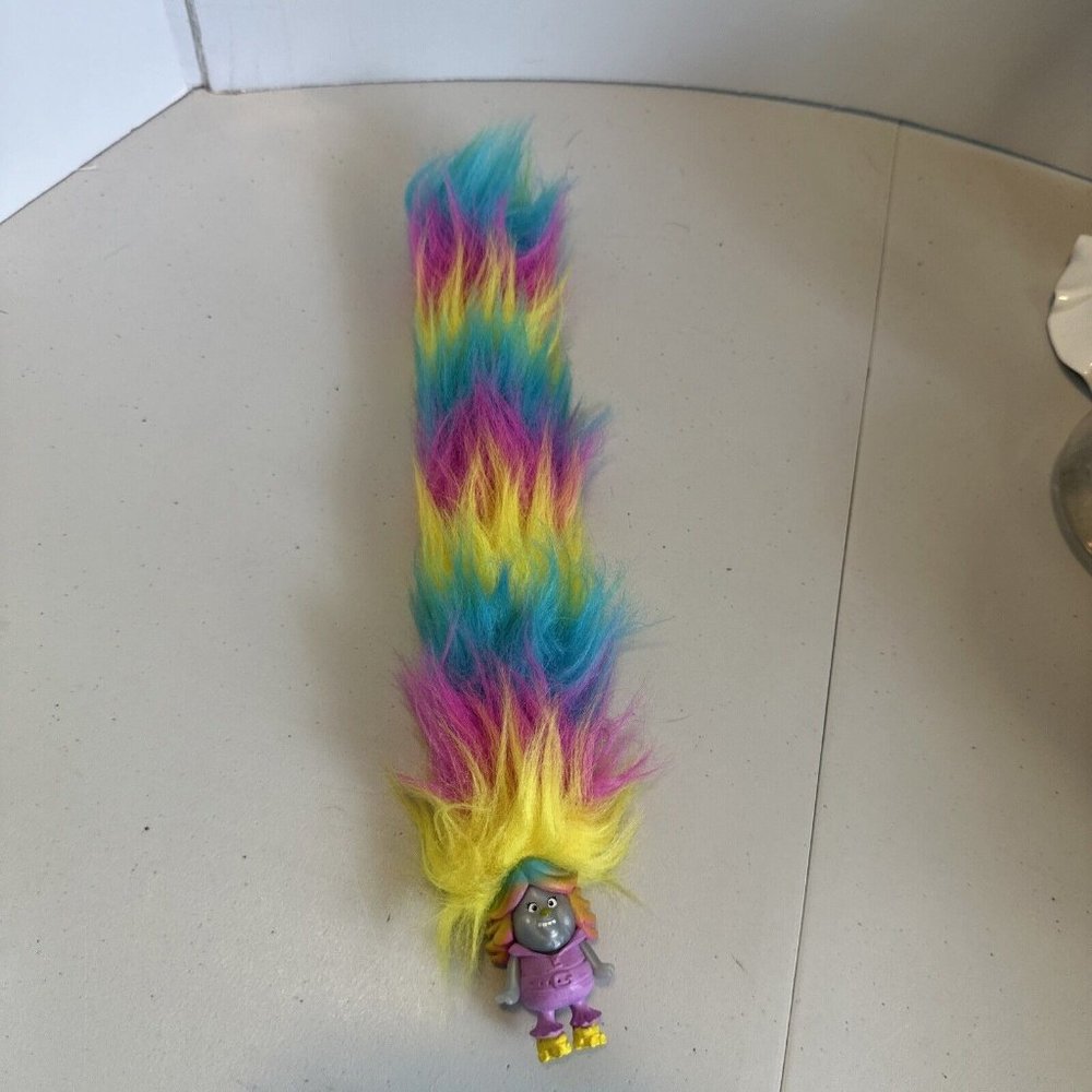 Troll Fur Snap Bracelet Hasbro 2018 Multi Colors 12”